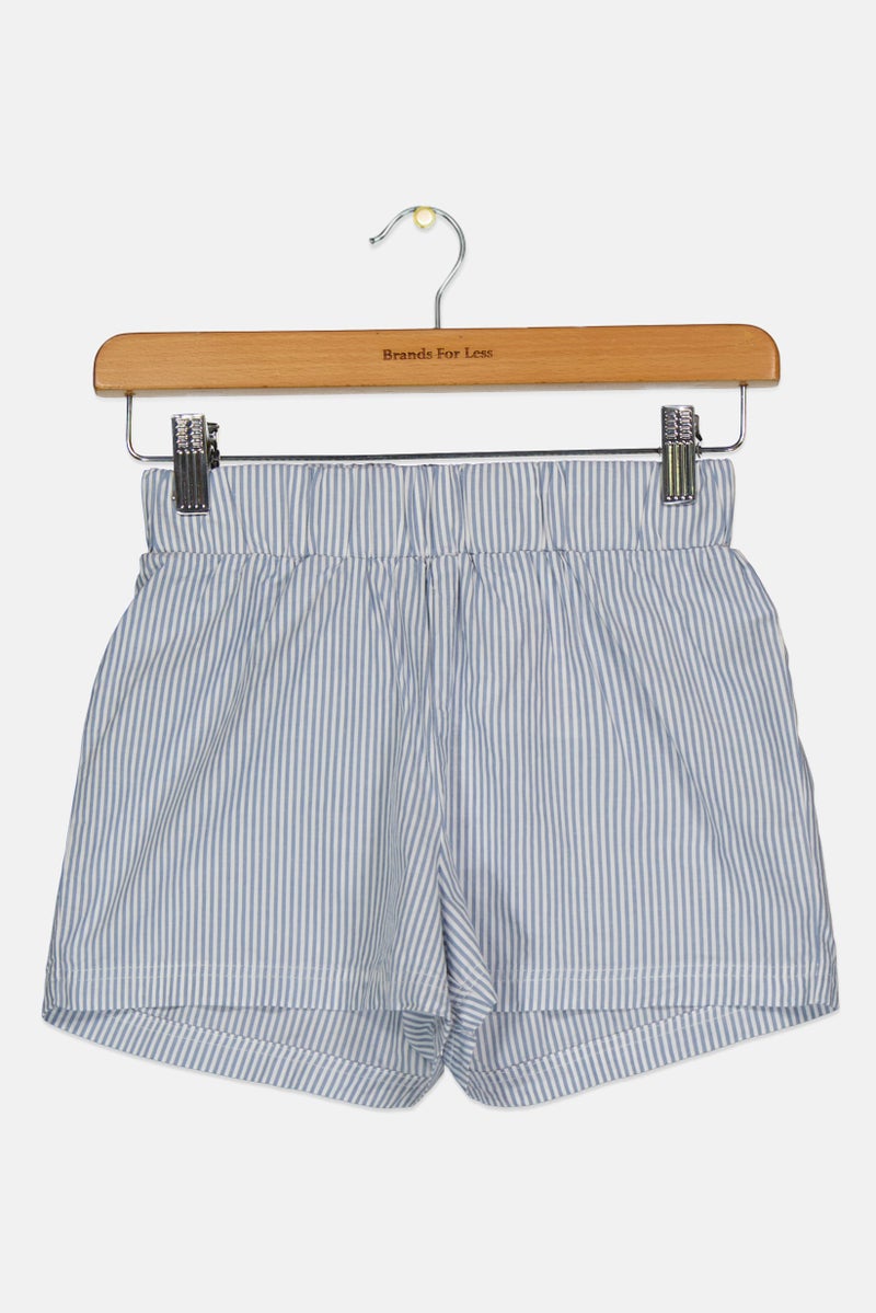 guppy Kids Girl Stripe Pull On Shorts, Multicolor - Image 2